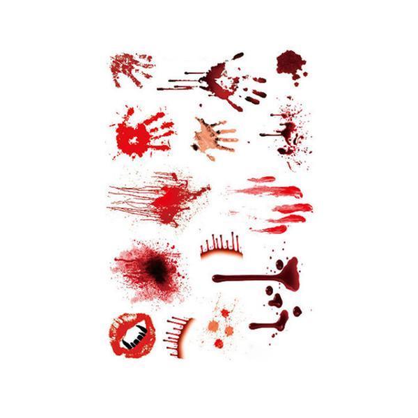 Fake Halloween Zombie Scar