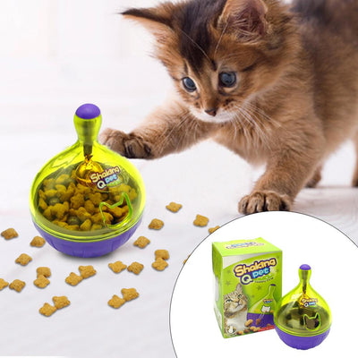 Interactive Cat Food Dispenser Toy