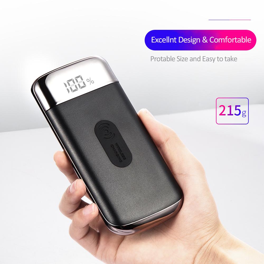 10000mAh Power Bank With Fast Wireless Charging