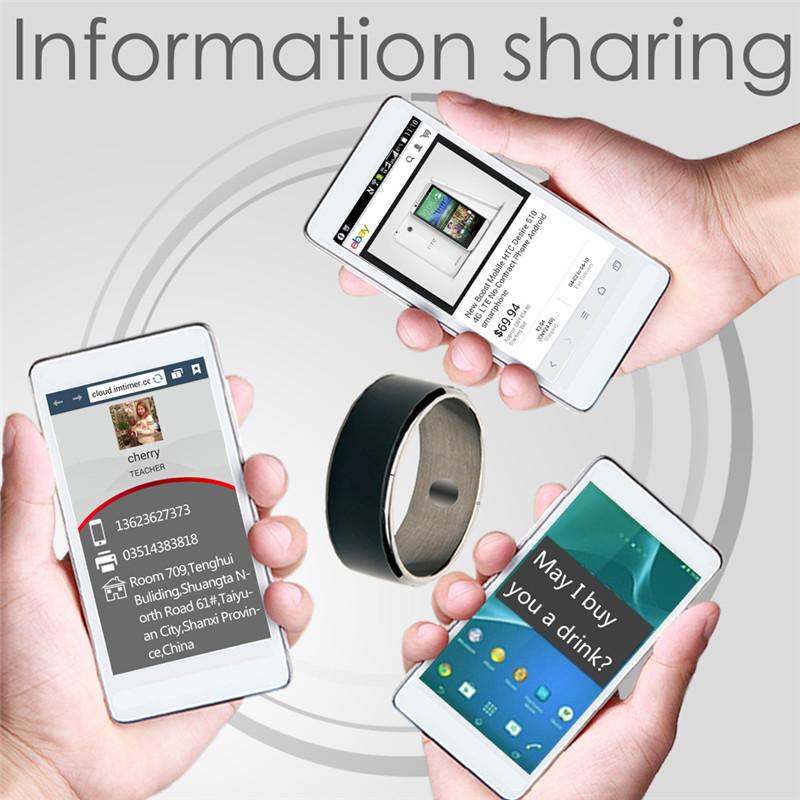 Smart NFC Multifunctional Ring For Android And Windows Phones