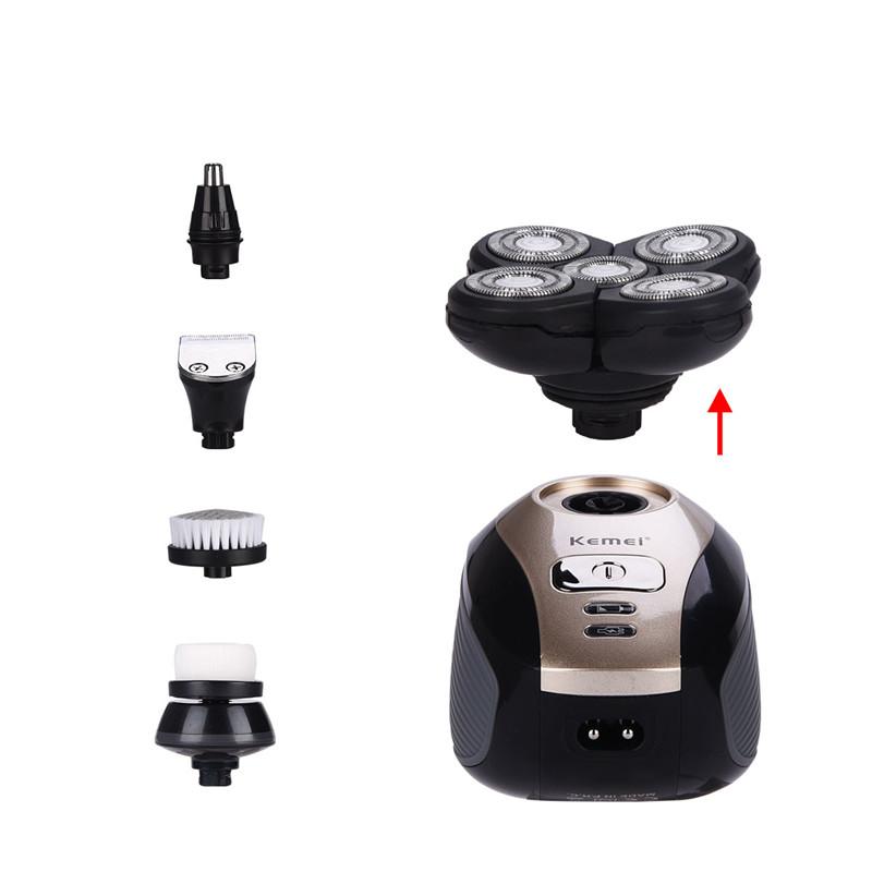 5 in 1 4D Washable Electric Shaver For Men