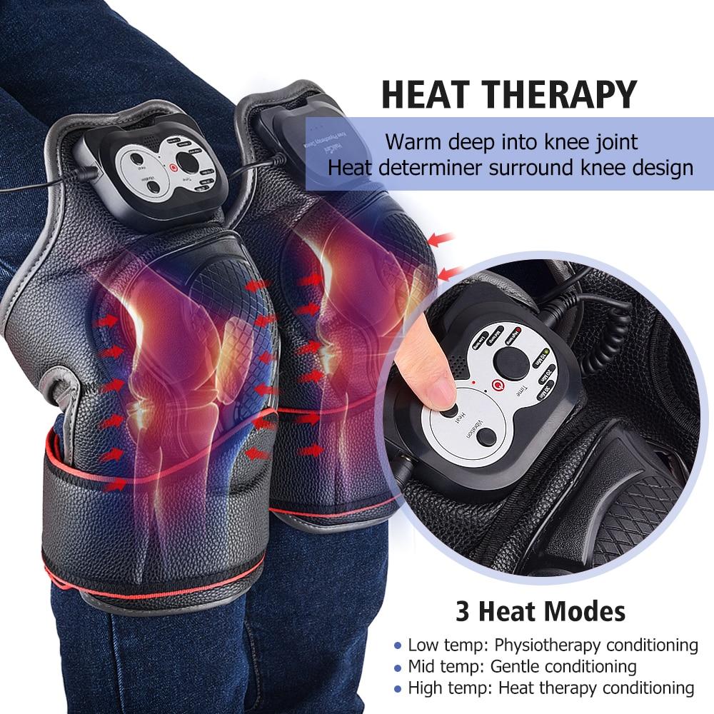 Magnetic Vibration Heating knee Massager For Pain Relief