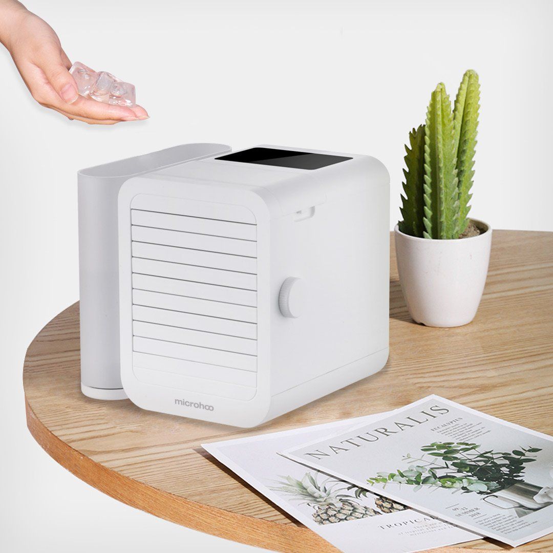 Portable 1 Ltr. Mini AC with Touchscreen and USB Charging