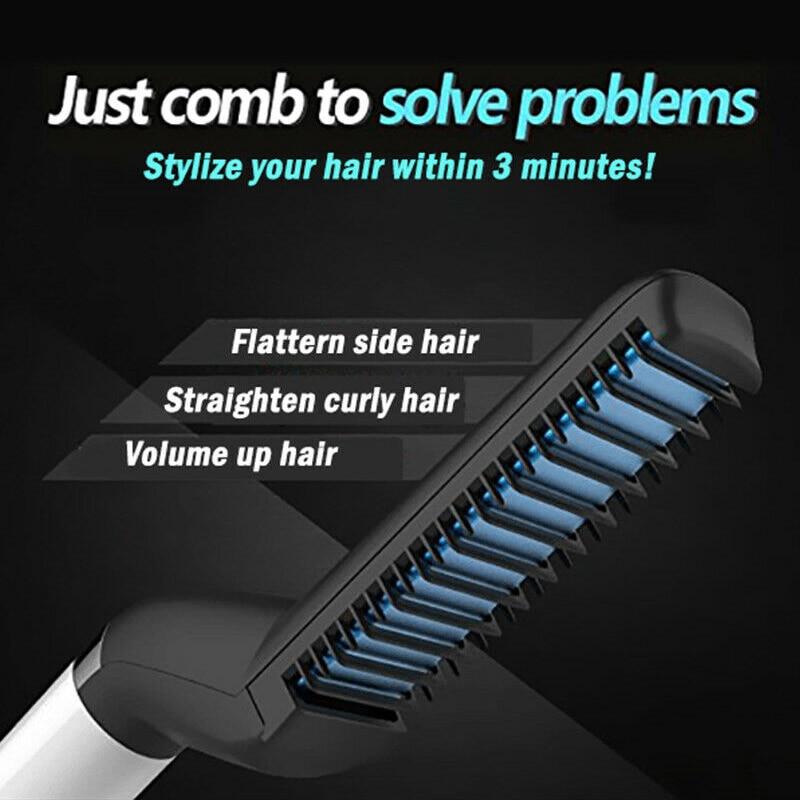 Quick Multifunctional Straightener for Hair, Beard
