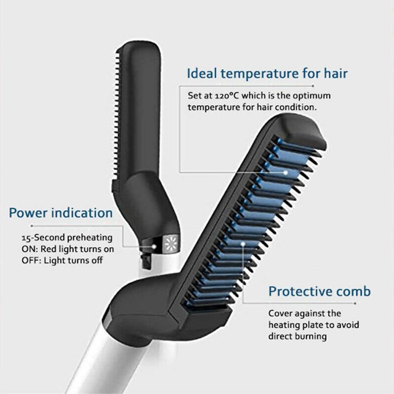 Quick Multifunctional Straightener for Hair, Beard