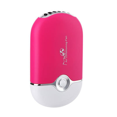 Mini Portable Hand-Held Desk Air Conditioner Fan