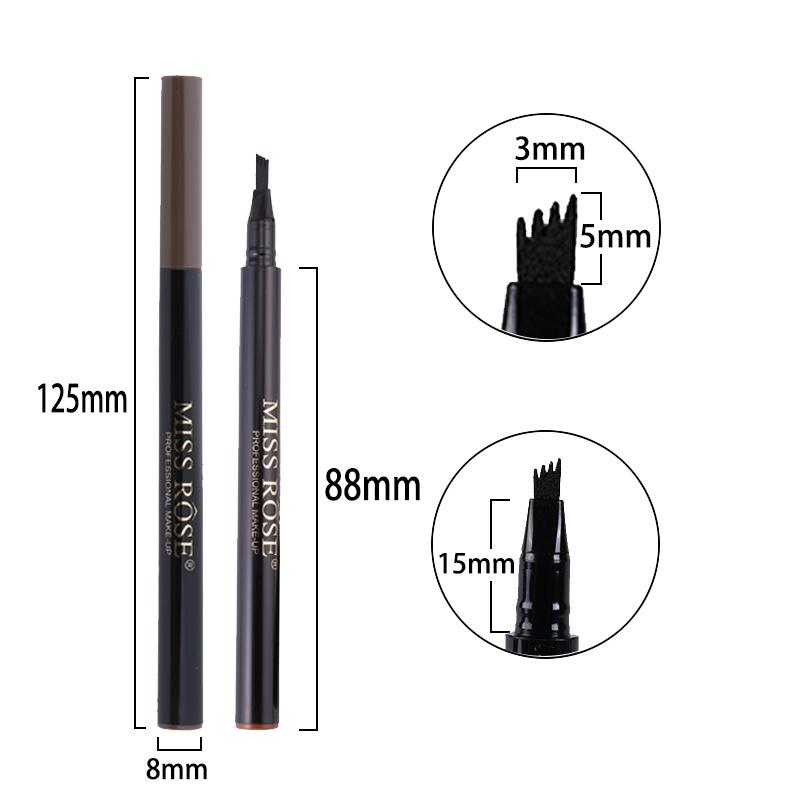 Waterproof Smudgeproof Long-Lasting Eyebrow Pencil Brow Liner