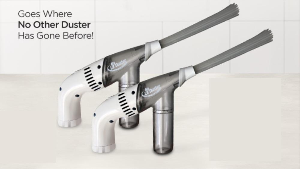 Handheld Vacuum Cleaner With Easy Clean Dusting Brush