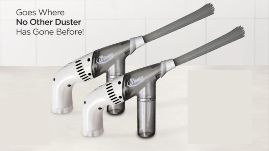 Handheld Vacuum Cleaner With Easy Clean Dusting Brush