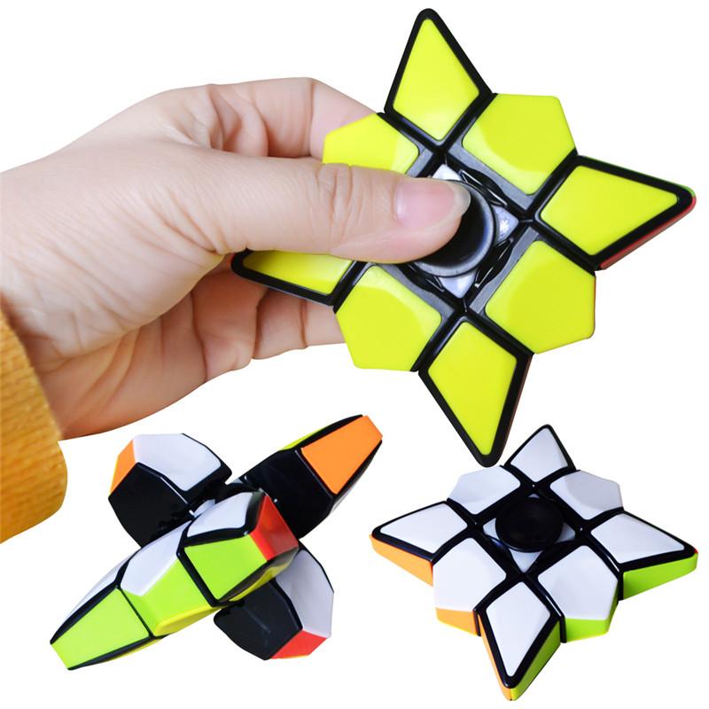 Rubik Educational Puzzle Cube Hand Spinner