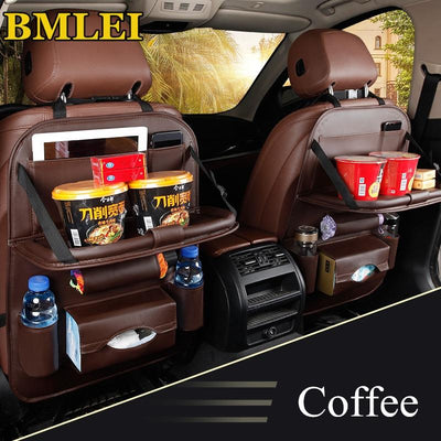 Back Seat Organizer & Folding Table For Your Car
