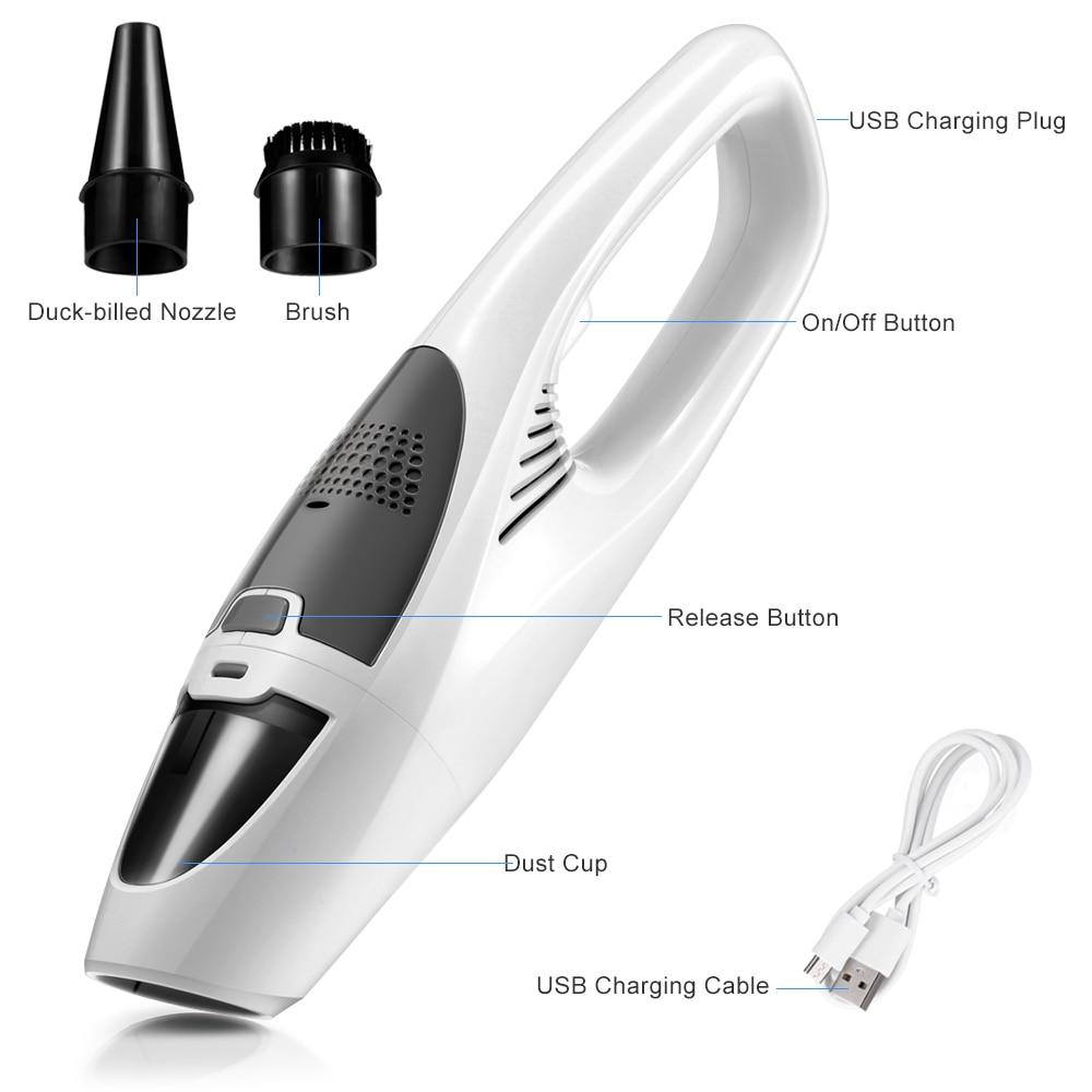 Portable Cordless Handheld Vacuum For Home And Car