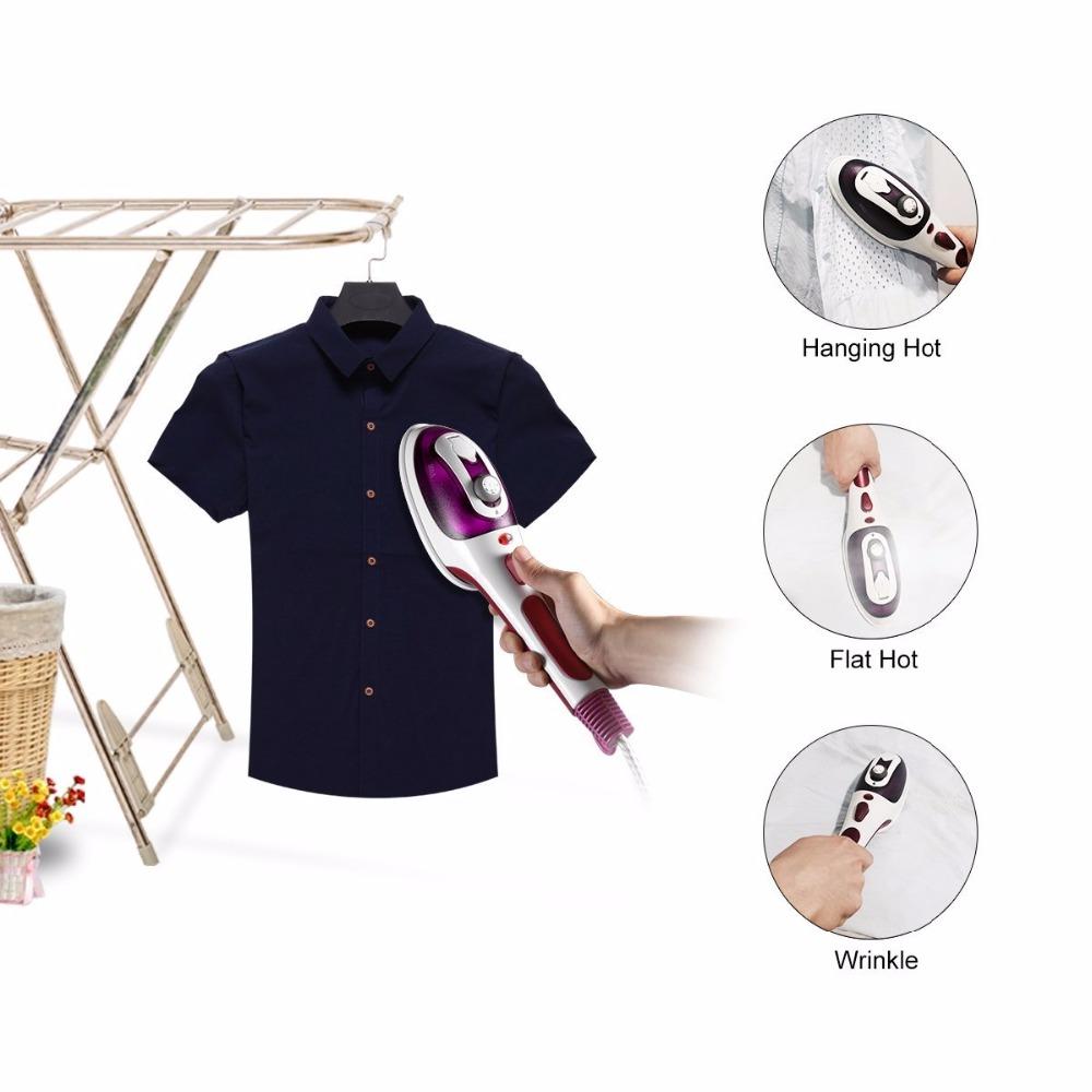 Portable Travel Steam Iron With Cleaning Brush