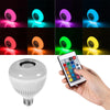 LED Bulb with a Remote Control Bluetooth Speaker