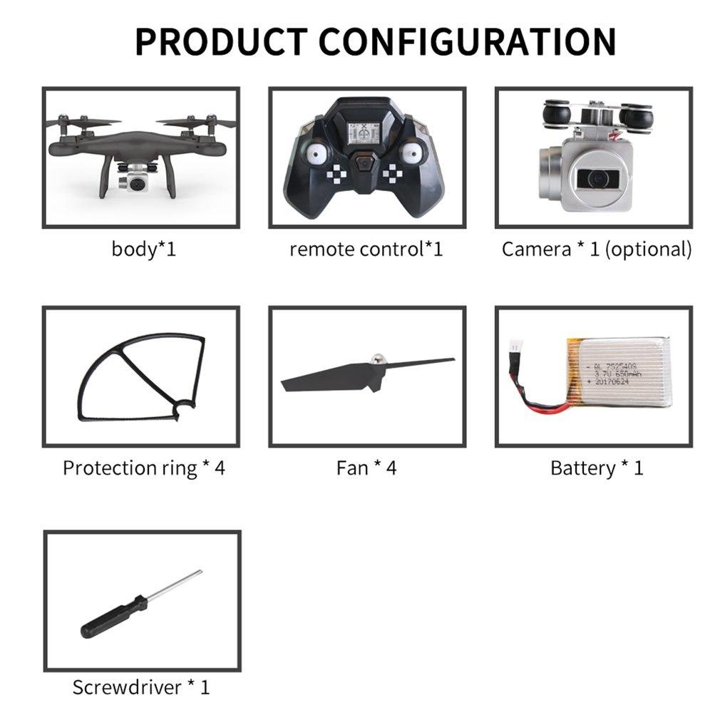 S10 720p HD RC Mini Drone