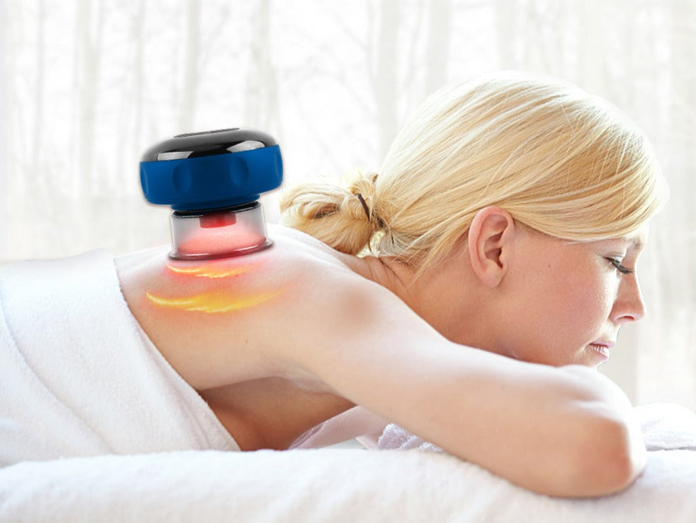 Portable Cupping Vibration Massager for muscle stimulating