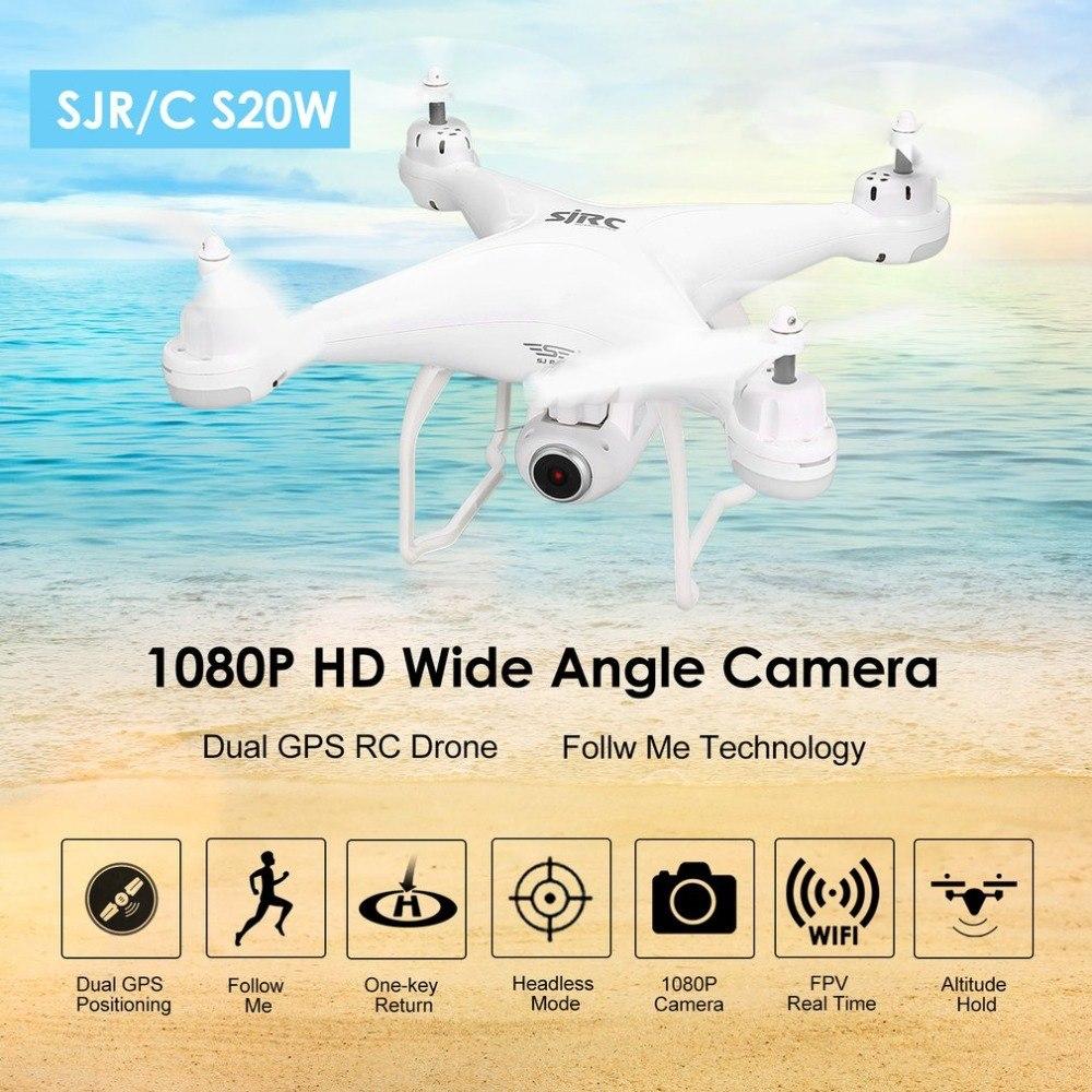 SJ R/C S20W 9 Axis Quadcopter Drone With 1080P Camera and GPS
