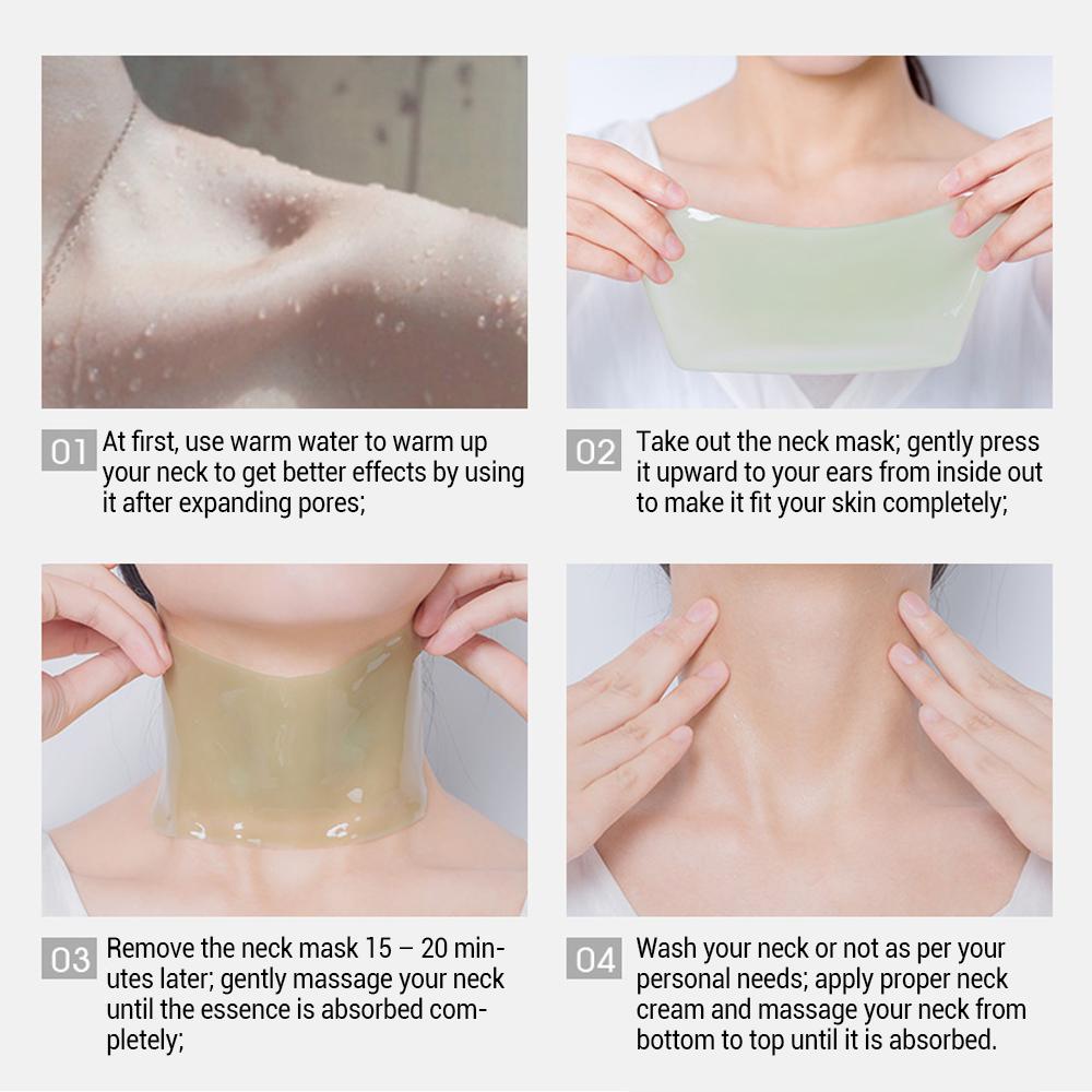 5pcs Anti-Aging Neck Mask