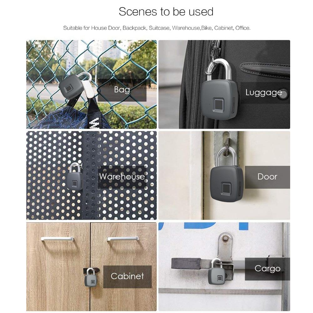 Smart Fingerprint Padlock