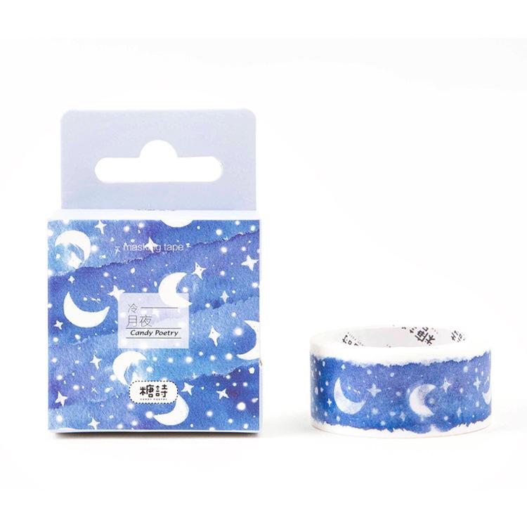 Star And Moon Scrapbooking Tape