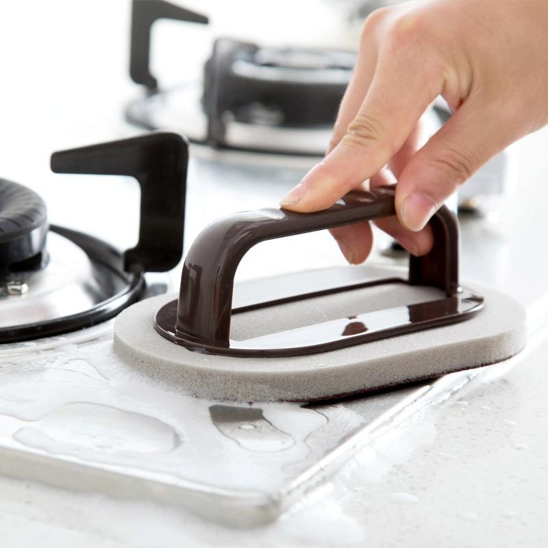 All-in-One Kitchen Dish Washing Sponge Brush