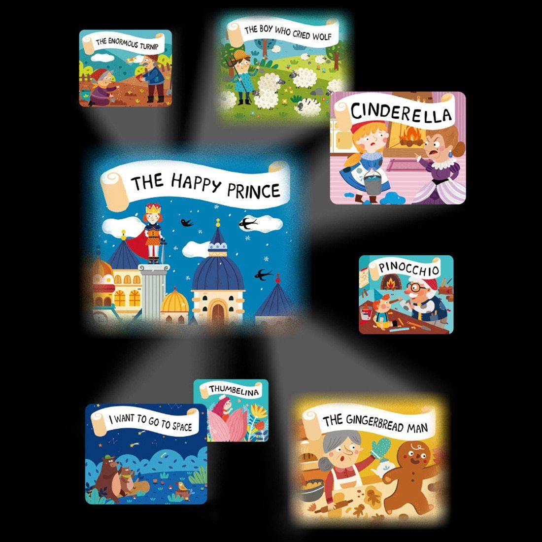 STARRY NIGHT LIGHT MULTIFUNCTIONAL STORY PROJECTOR