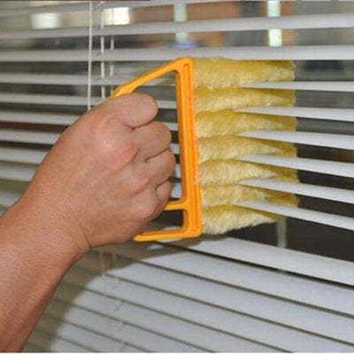 Washable Microfiber Window Blind Cleaner Brush