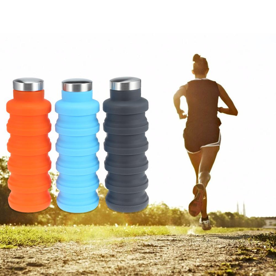Retractable Folding Water Bottle