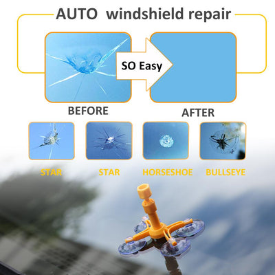 Car Windshield DIY Repair Tool Kit