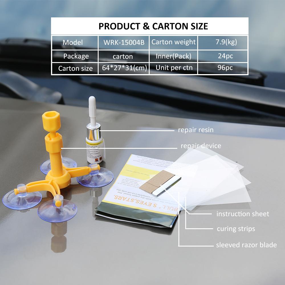 Car Windshield DIY Repair Tool Kit