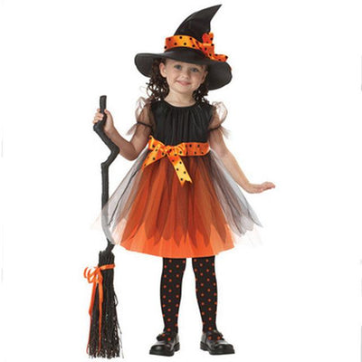 Cute Witch Halloween Costumes for Kids