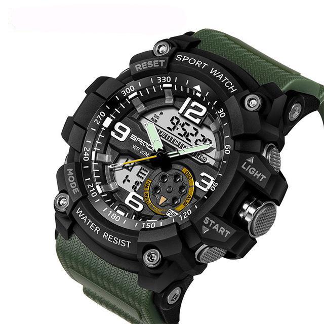 Digital Military Sport Watch