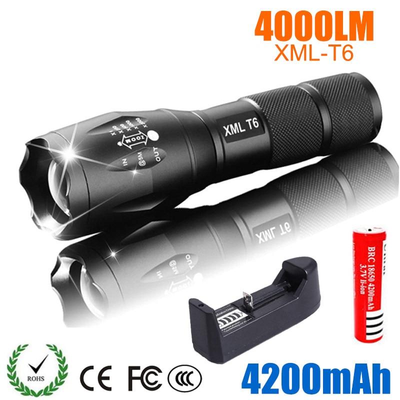 Powerful Waterproof LED Flashlight