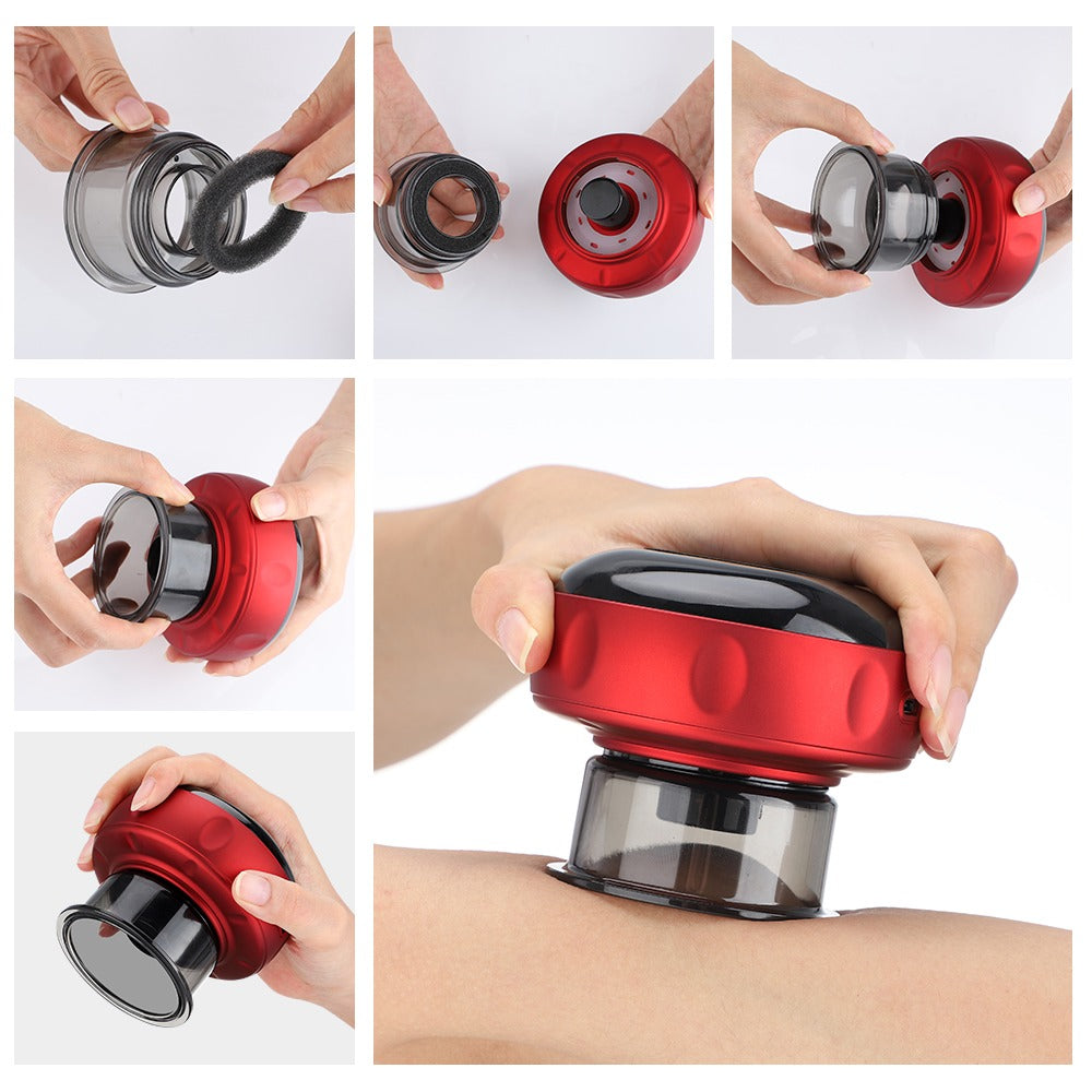 Portable Cupping Vibration Massager for muscle stimulating