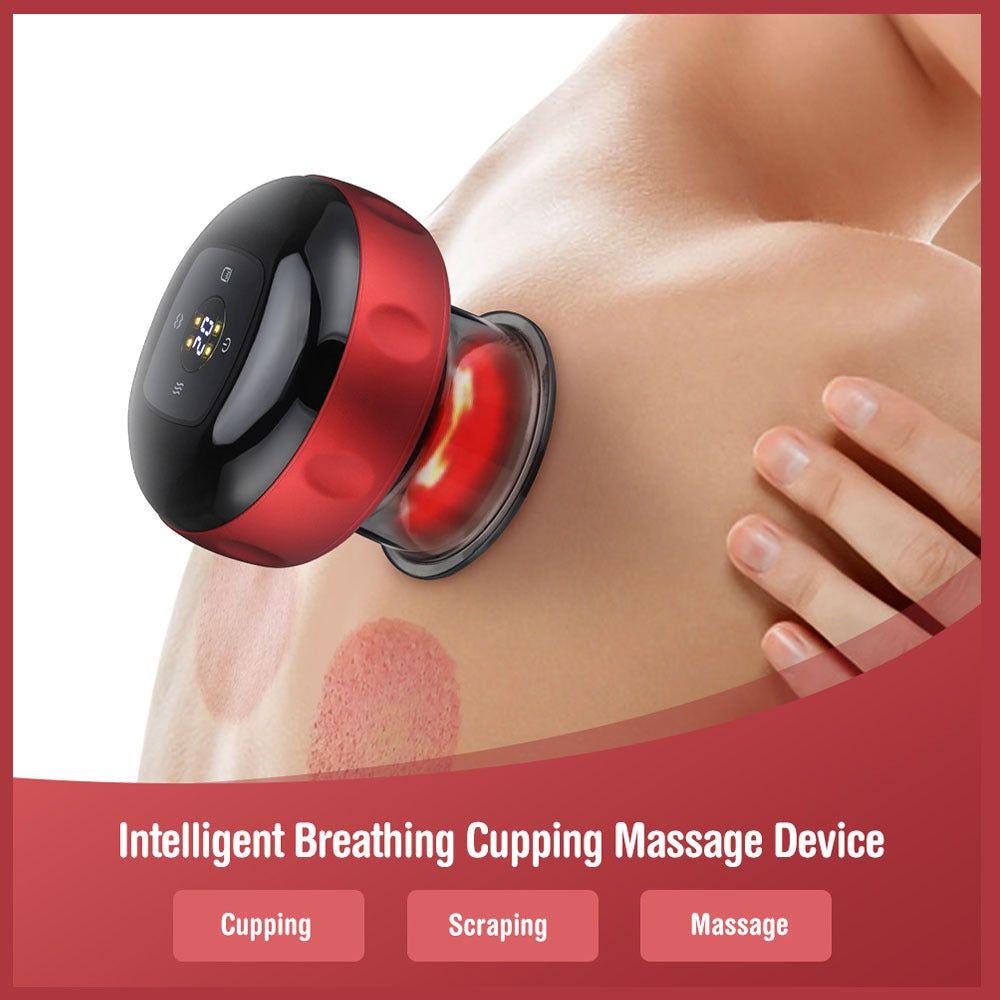 Portable Cupping Vibration Massager for muscle stimulating