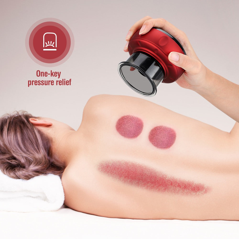 Portable Cupping Vibration Massager for muscle stimulating
