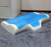 Silicone Gel, Memory Foam Orthopedic Pillow for Neck Pain