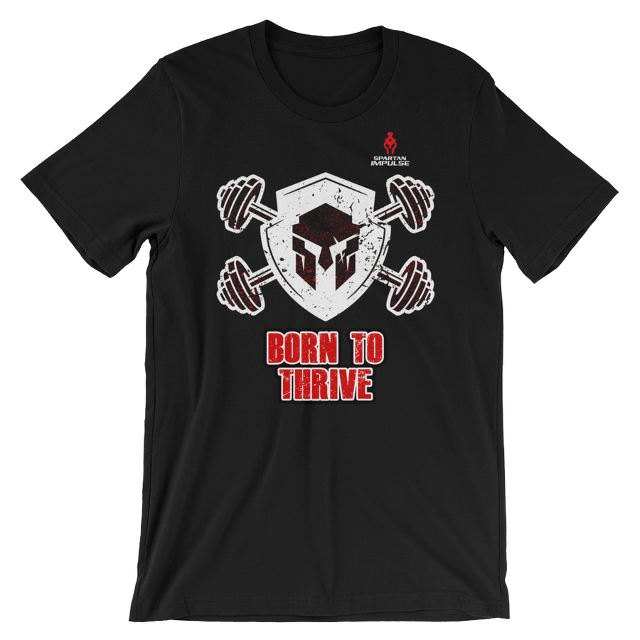 Spartan Impulse TM Born-To-Thrive Unisex T-shirt