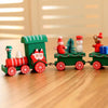 Christmas Wooden Train Set