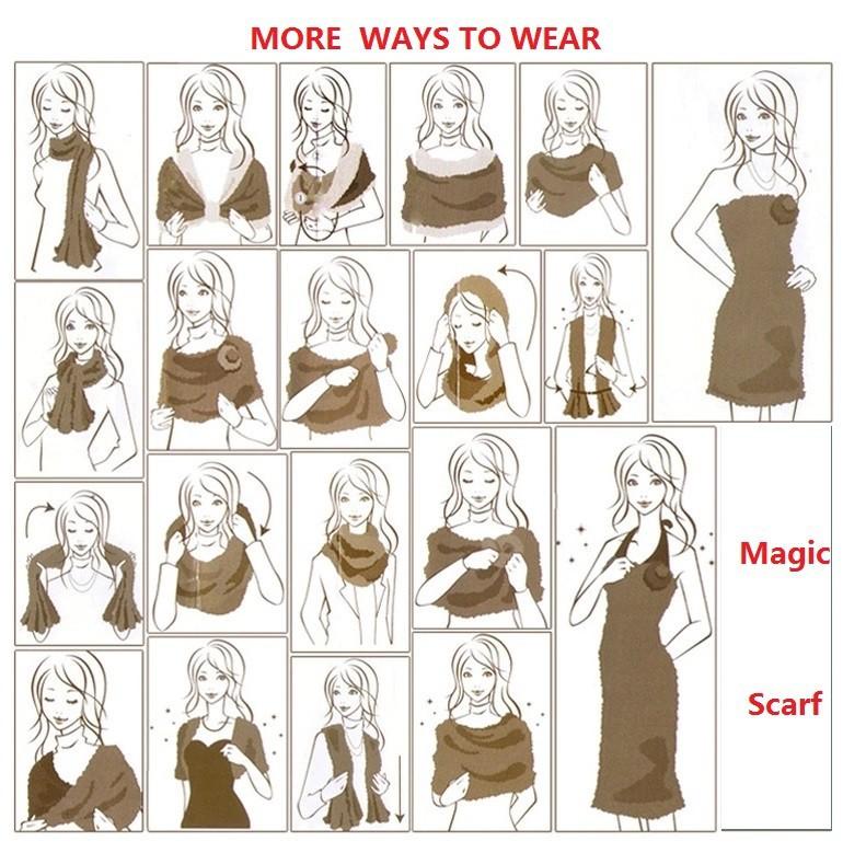 Multifunctional Magic Scarf