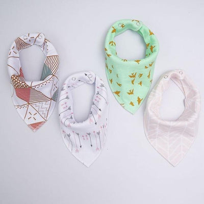 Fashionable 100% Cotton Baby Bibs