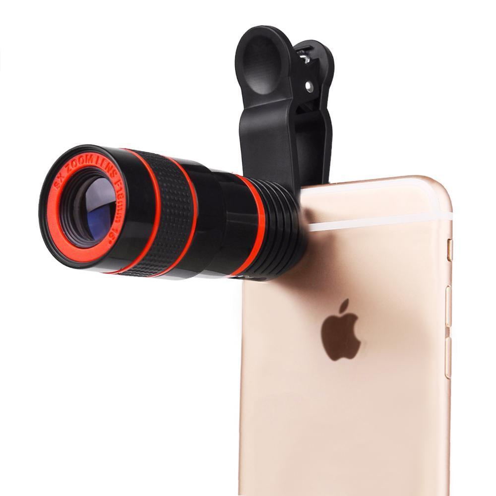 Mobile Phone 8X Optical Zoom Telescope