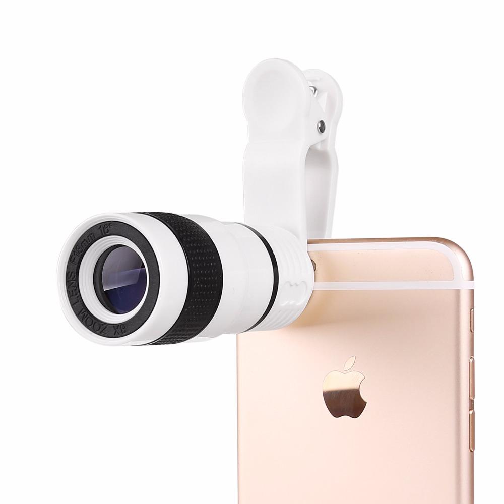 Mobile Phone 8X Optical Zoom Telescope