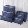 6pcs/set Luggage Travel Bags Packing Cubes Organizer