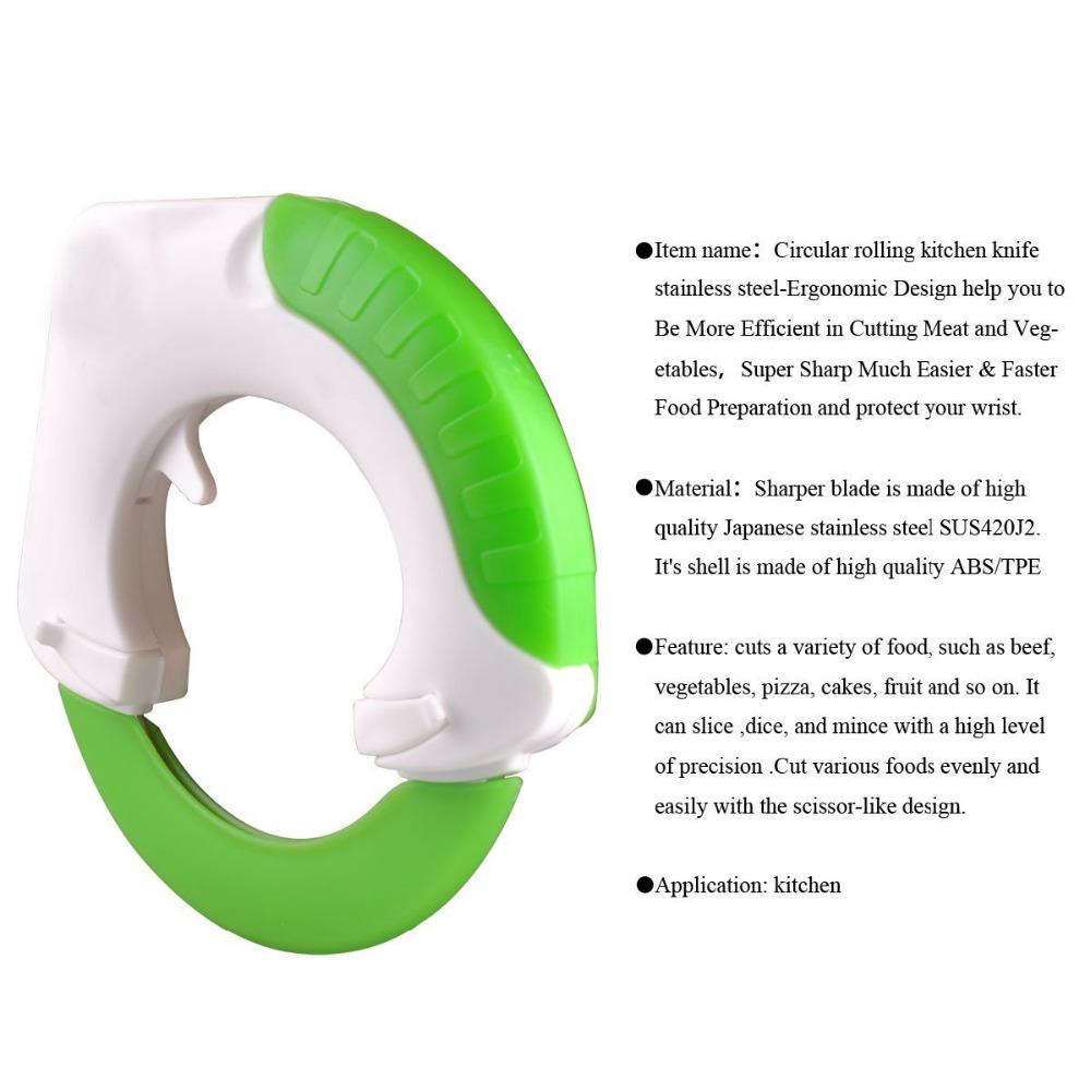 Circular Kitchen Knife