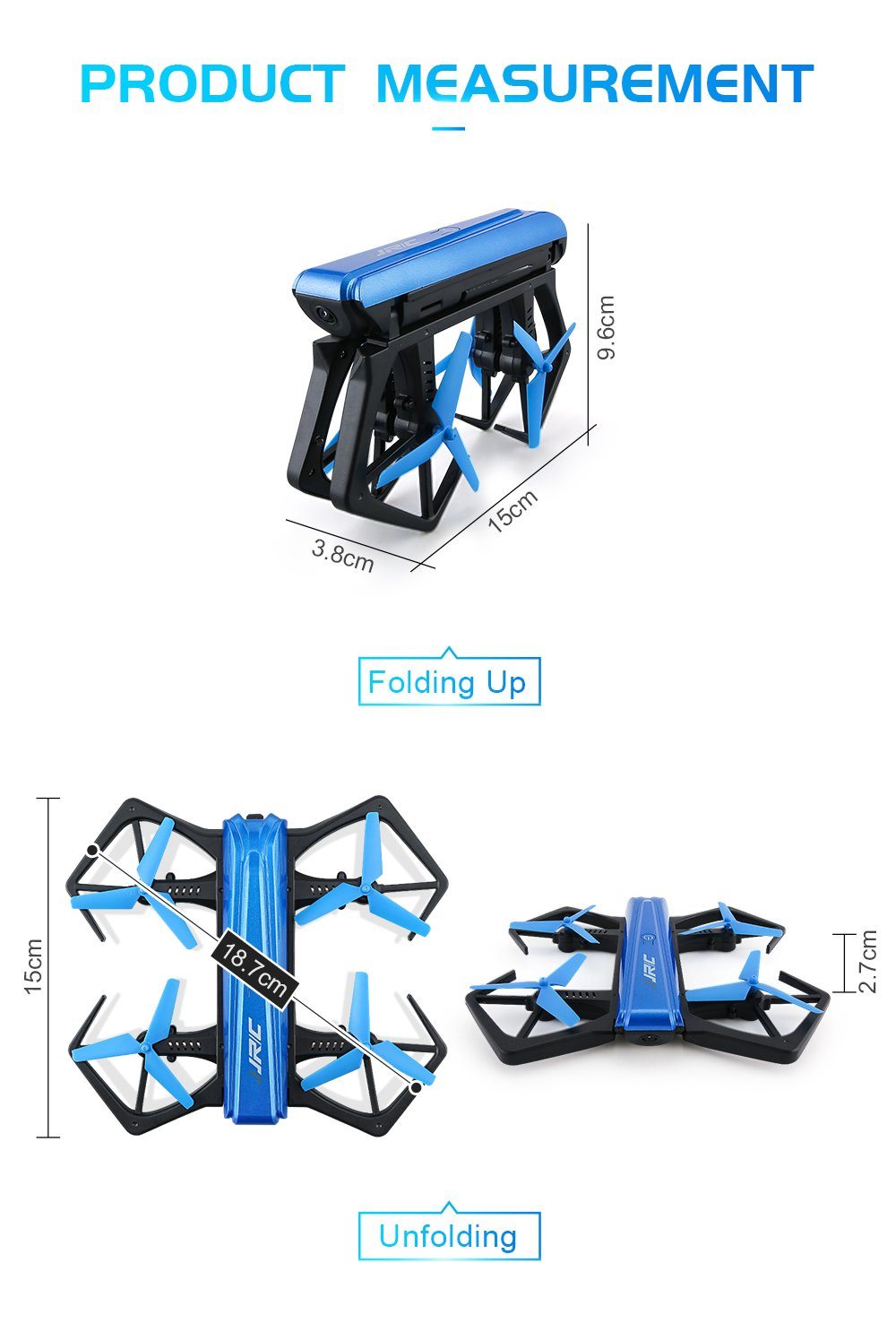 Foldable Drone with 720P HD  Camera