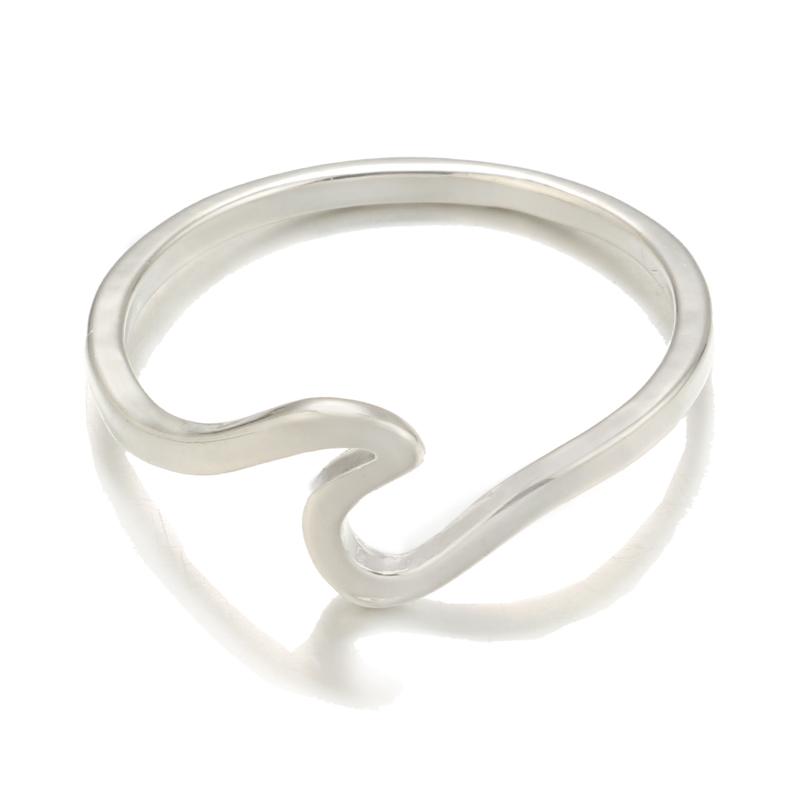 Ocean Wave Surfer Ring