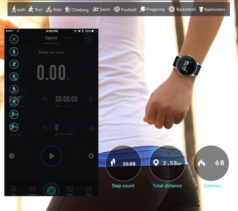 Waterppoorf Smart Touchscreen Bracelet