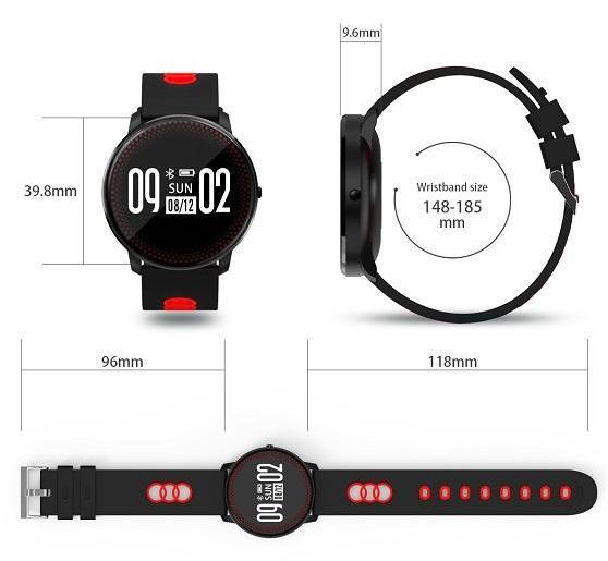 Waterppoorf Smart Touchscreen Bracelet