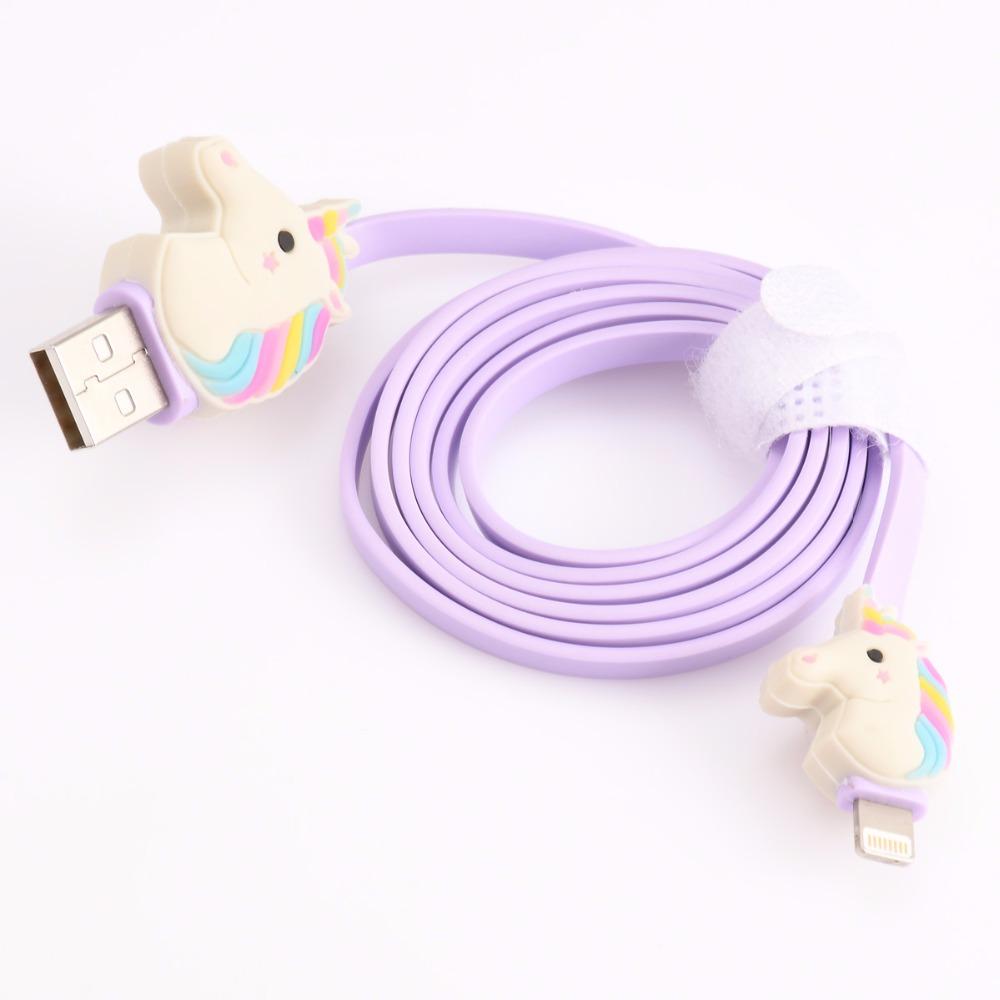 Rainbow Unicorn Universal USB Cable